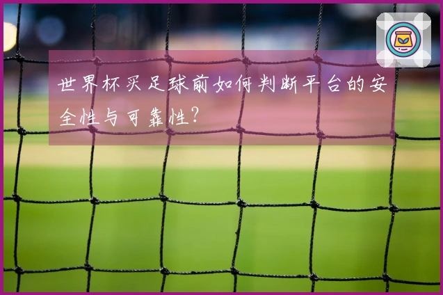 世界杯买足球前如何判断平台的安全性与可靠性？