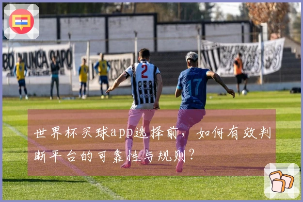 世界杯买球app选择前，如何有效判断平台的可靠性与规则？