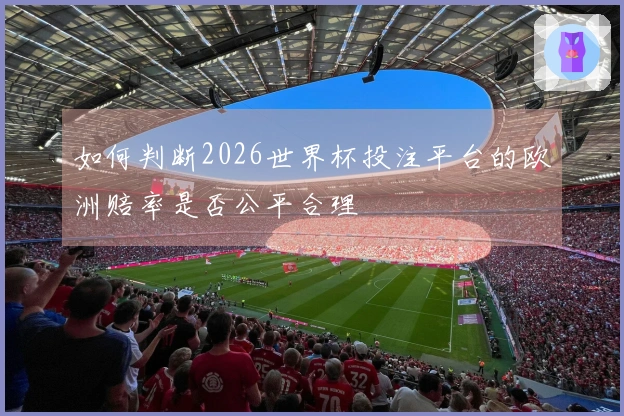 如何判断2026世界杯投注平台的欧洲赔率是否公平合理